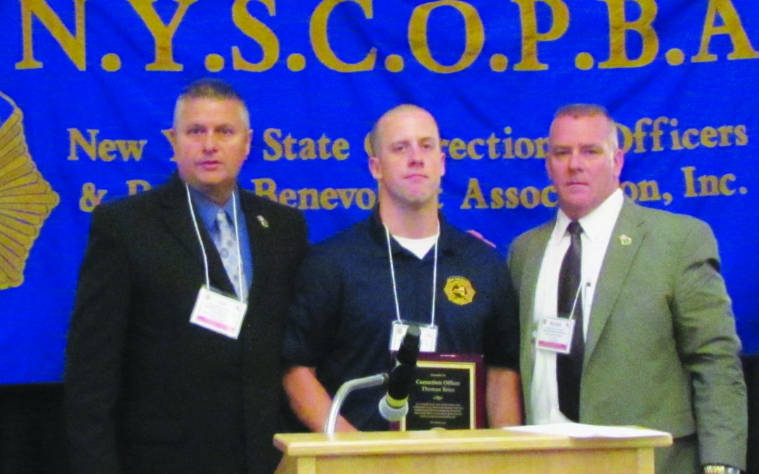 Valor Award – CO Tommy Brice, Orleans CF