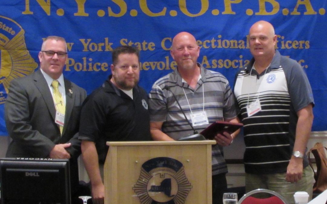 Gilbert Wilson, Green Haven CF, Receives Valor Award